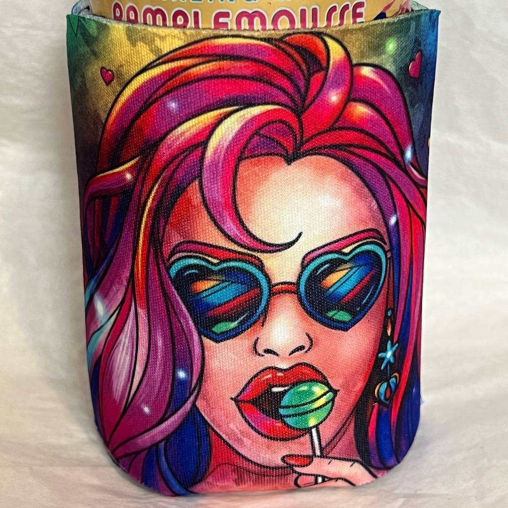 Woman, Sucker, Can Cooler, Huggie, Koozie New